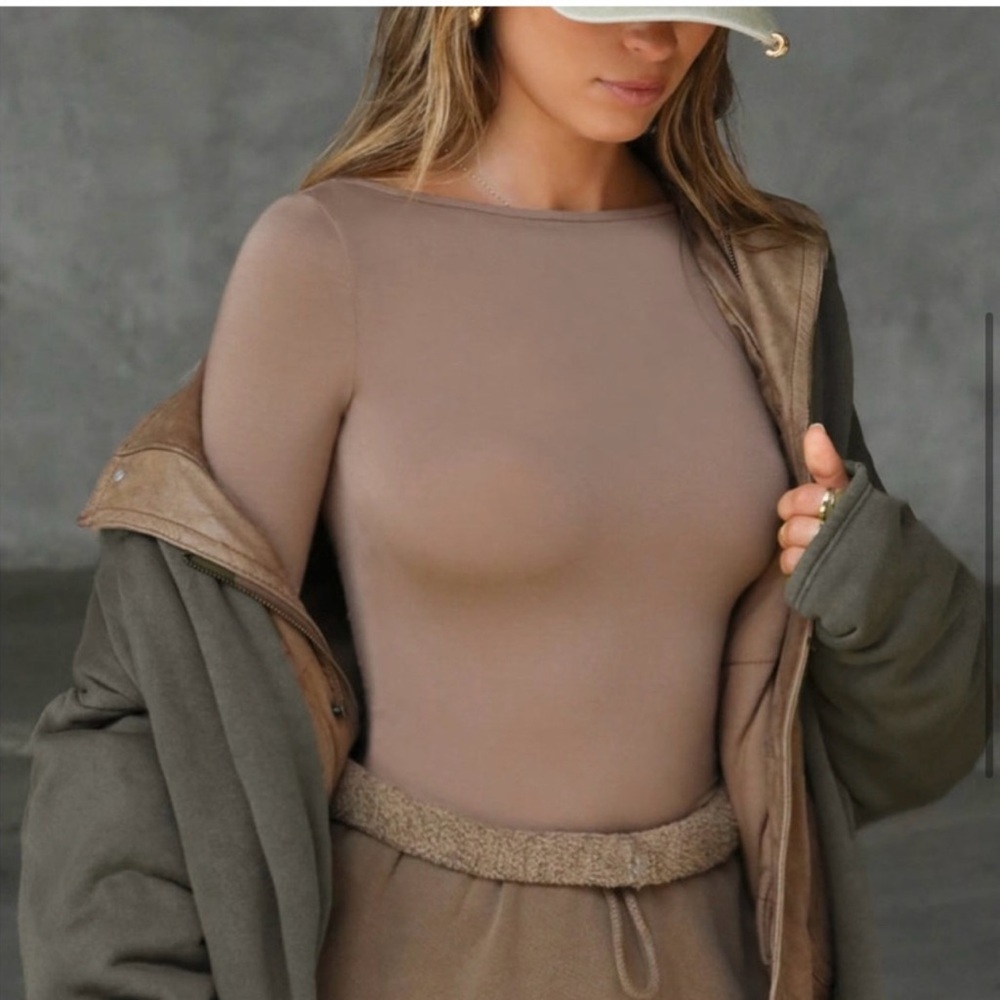 Joah Brown boatneck long sleeve sienna